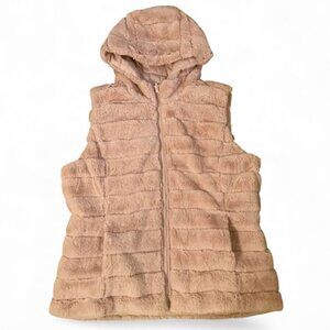 NWOT!  NEW YORK & COMPANY Reversible Vest in Light Pink - Size XL